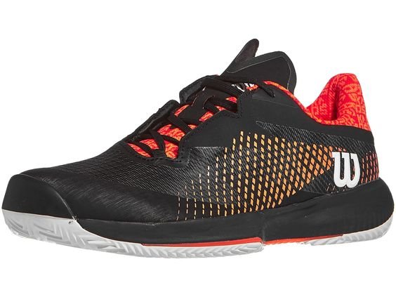 Buty tenisowe męskie Wilson Kaos Swift 1,5 clay black/phantom/orange - 43 1/3