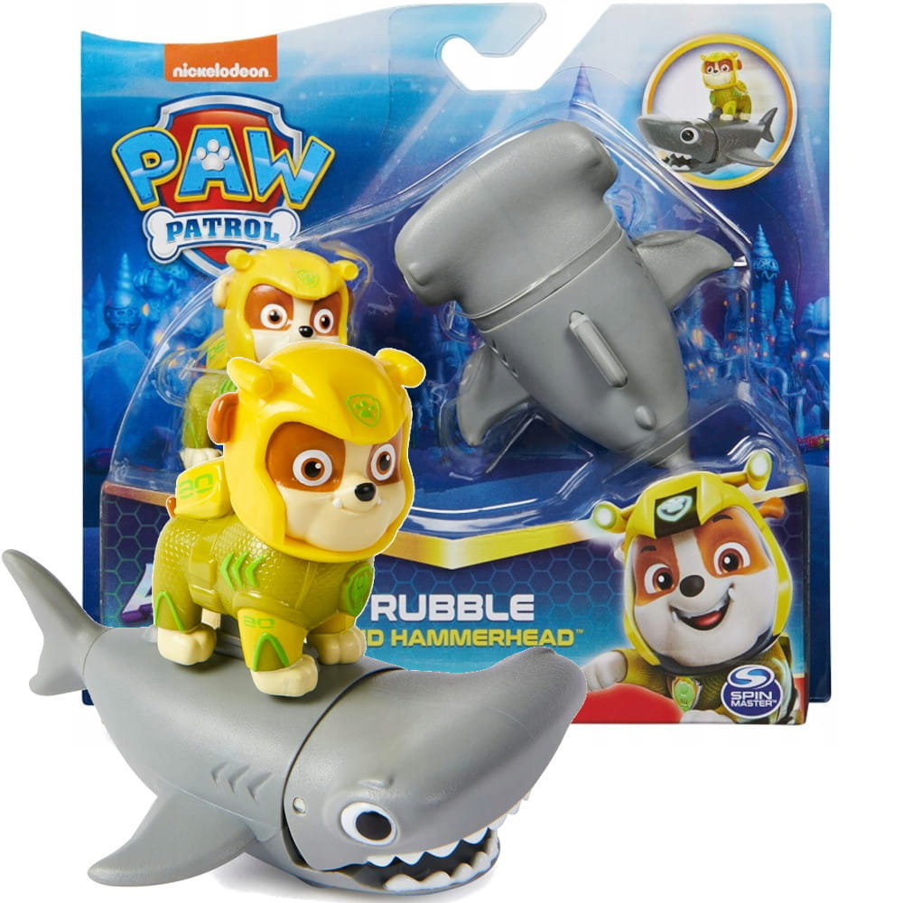 Psi Patrol Aqua Pups Rubble I Rekin Młot Spin Master