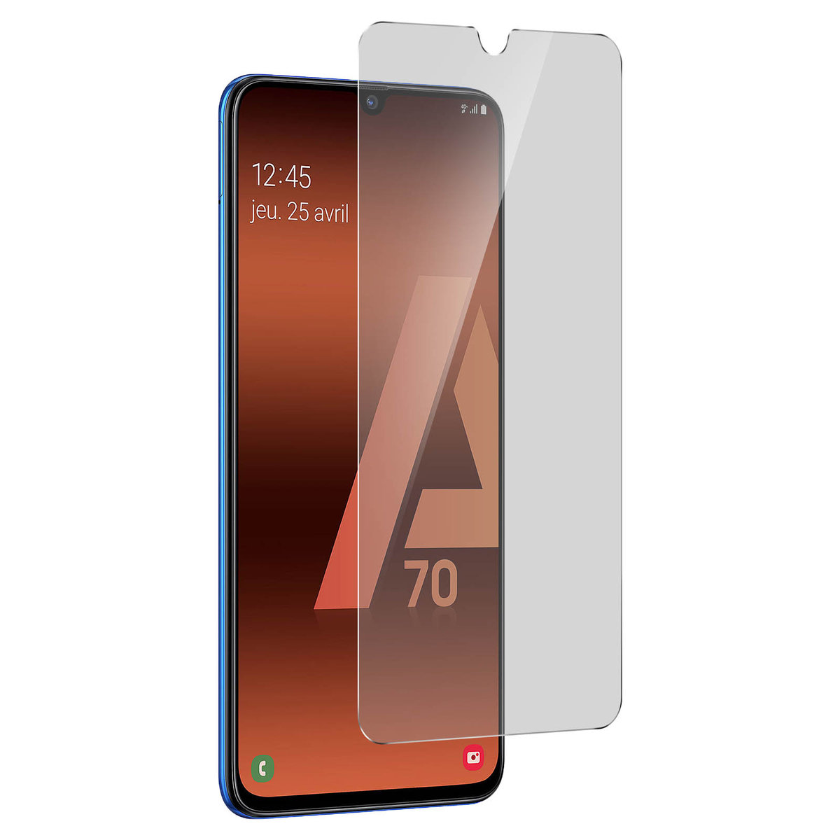 Samsung Galaxy A70 Zabezpieczenie Ekranu Szkło Hartowane 9H Odporna Na Wstrząsy Folia