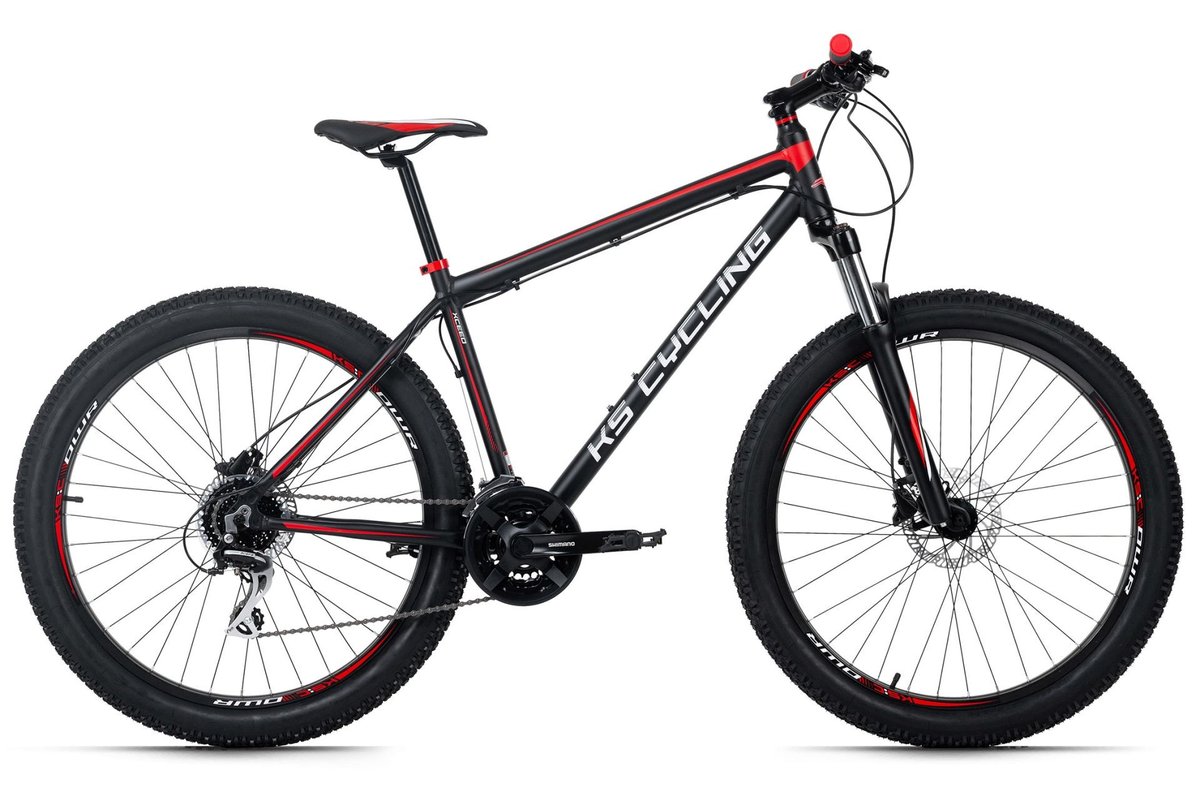 KS Cycling Xceed Plus 27,5 cala Czarno-czerwony