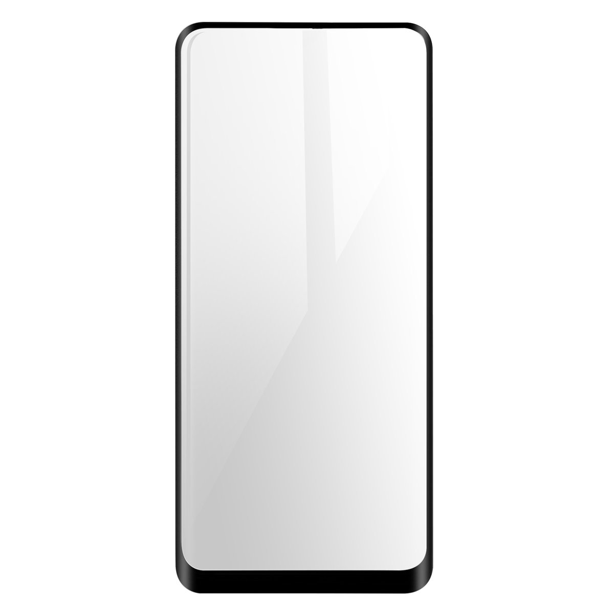 Zabezpieczenie ekranu ze szkła hartowanego do Samsunga Galaxy A72 Fazowane czarne krawędzie