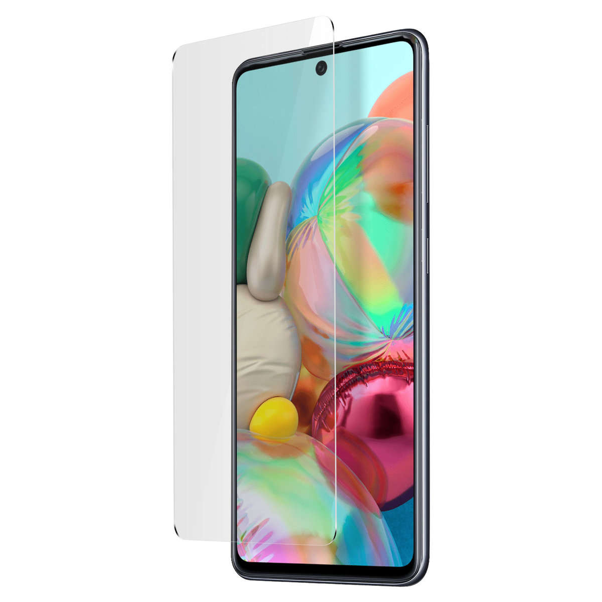 Zabezpieczenie ekranu Galaxy A71 Szkło hartowane 9H wstrząsoodporne Imak jasne