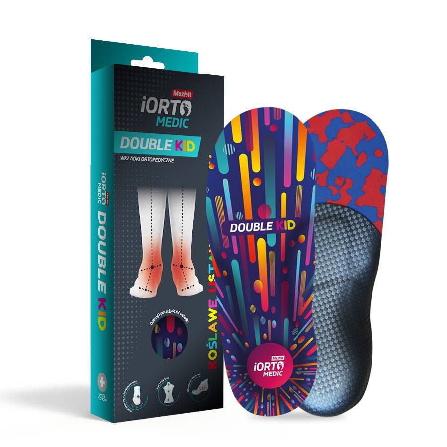 Wkładki dziecięce na płaskostopie para mazbit r. 27