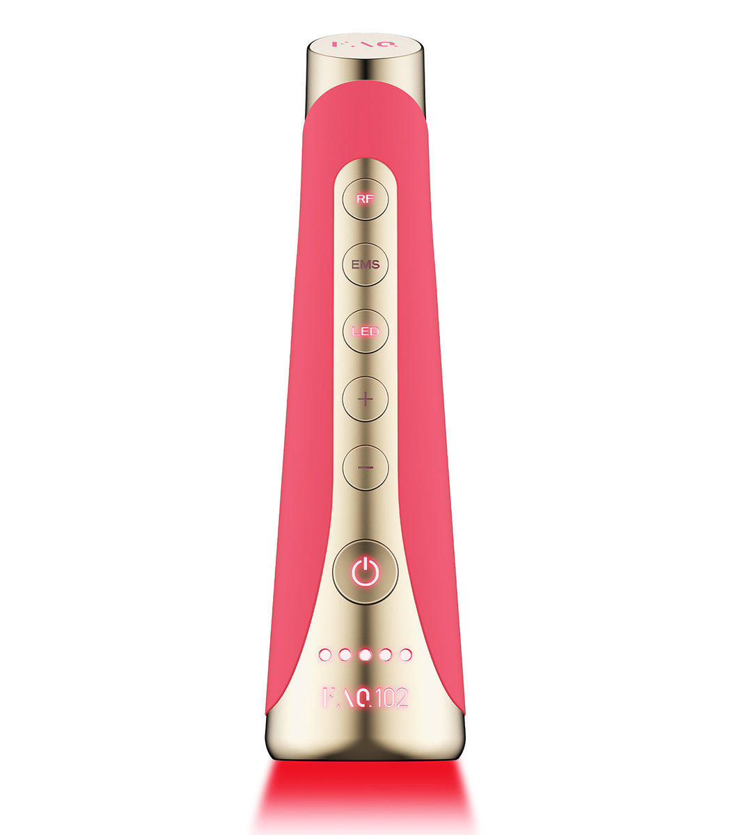 FAQ™ 102 – Twój profesjonalista anti-aging klasy klinicznej z RF, EMS i LED, Pink Ruby
