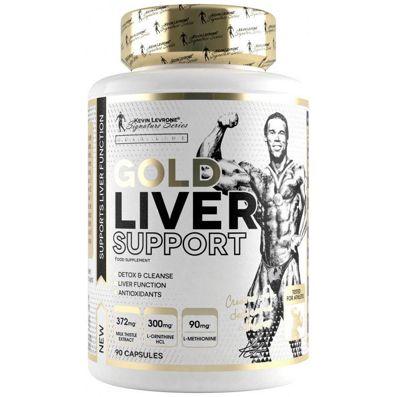 Zdjęcia - Aminokwasy Kevin Levrone Gold Liver Support - 90caps 