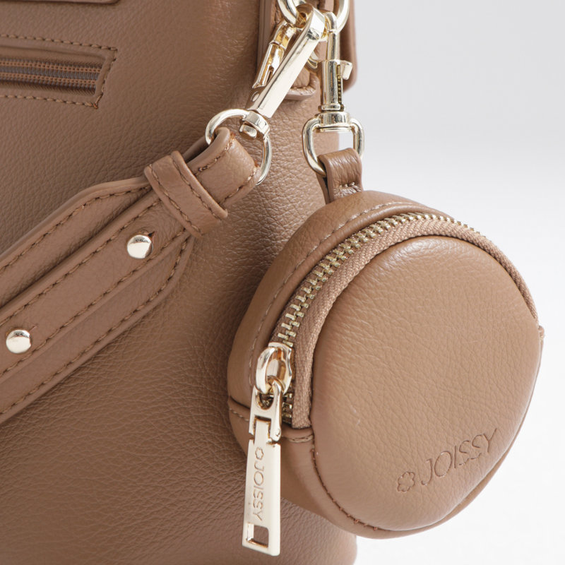 Opakowanie na smoczek i mini portfel 2w1 CONNECT IT almond