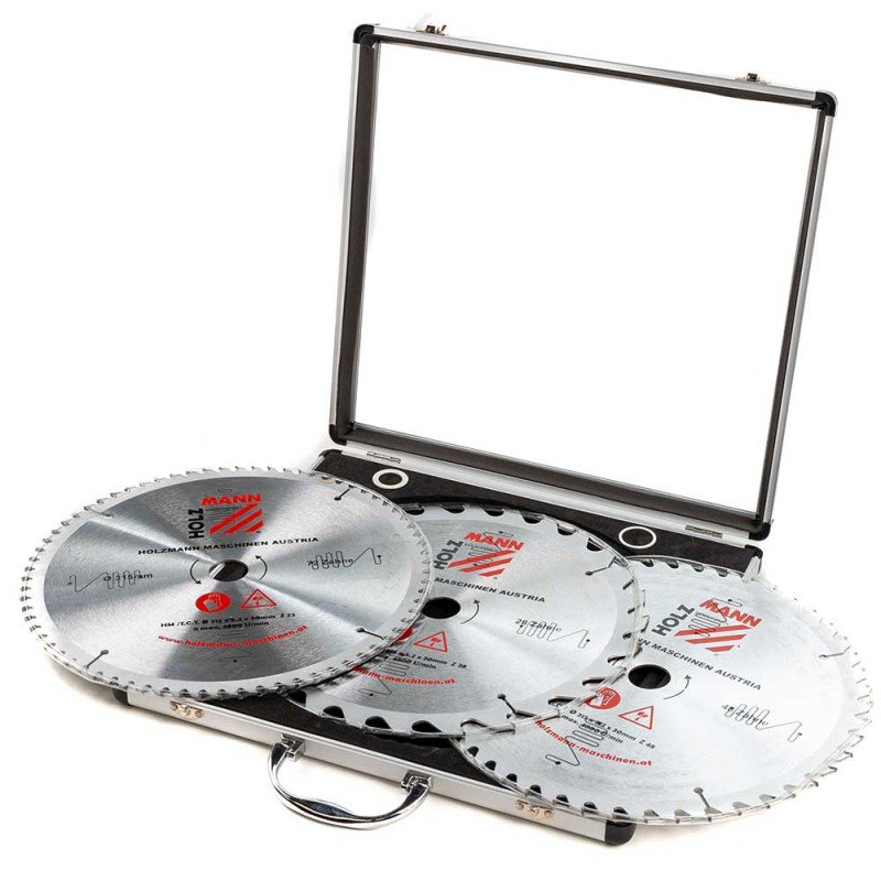 HOLZMANN Maschinen Zestaw tarcz do piły taczowej Maschinen KSB315SET 3 szt