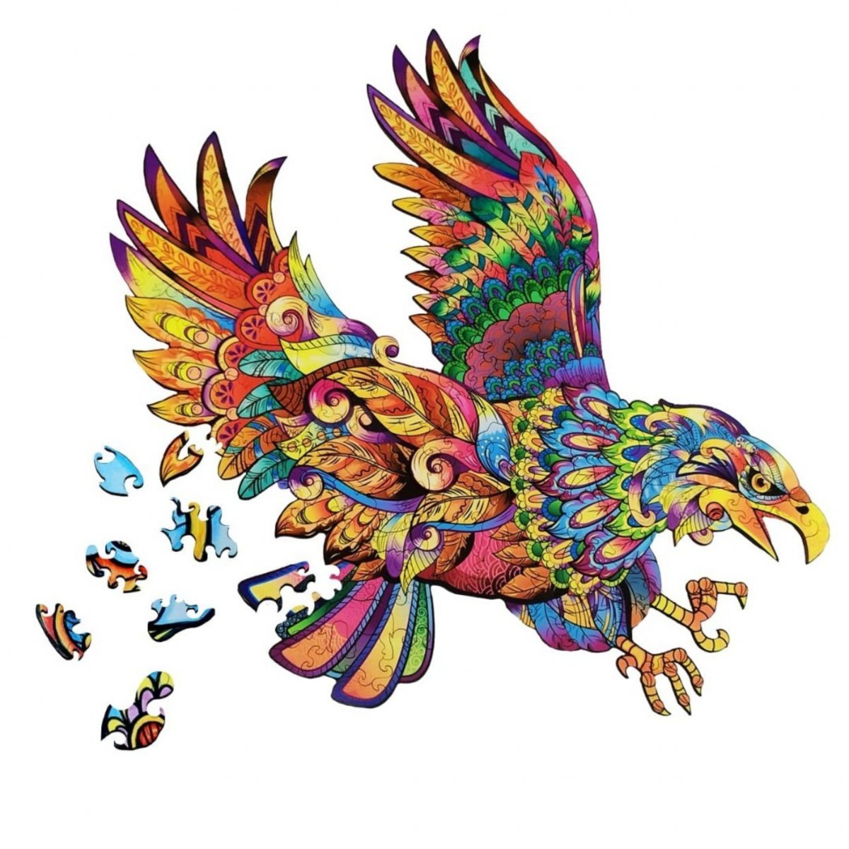 Puzzle Drewniane Baśniowy Orzeł