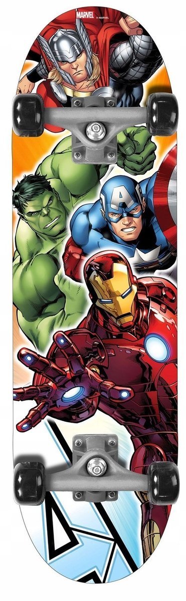 Avengers Marvel Iron Hulk Deskorolka Deska Drewnia