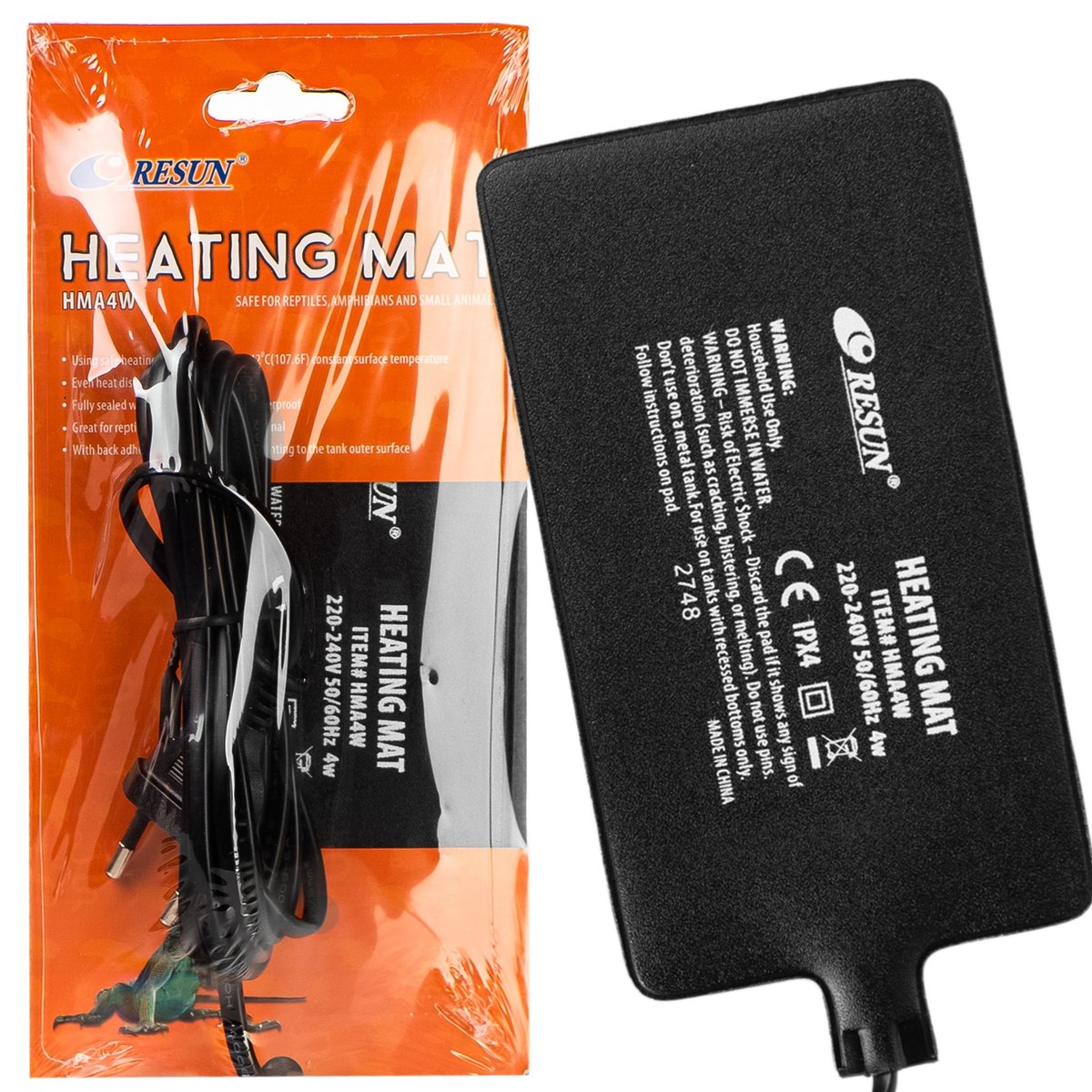 RESUN HEATING MAT 4W - MATA GRZEWCZA PVC 10X17CM