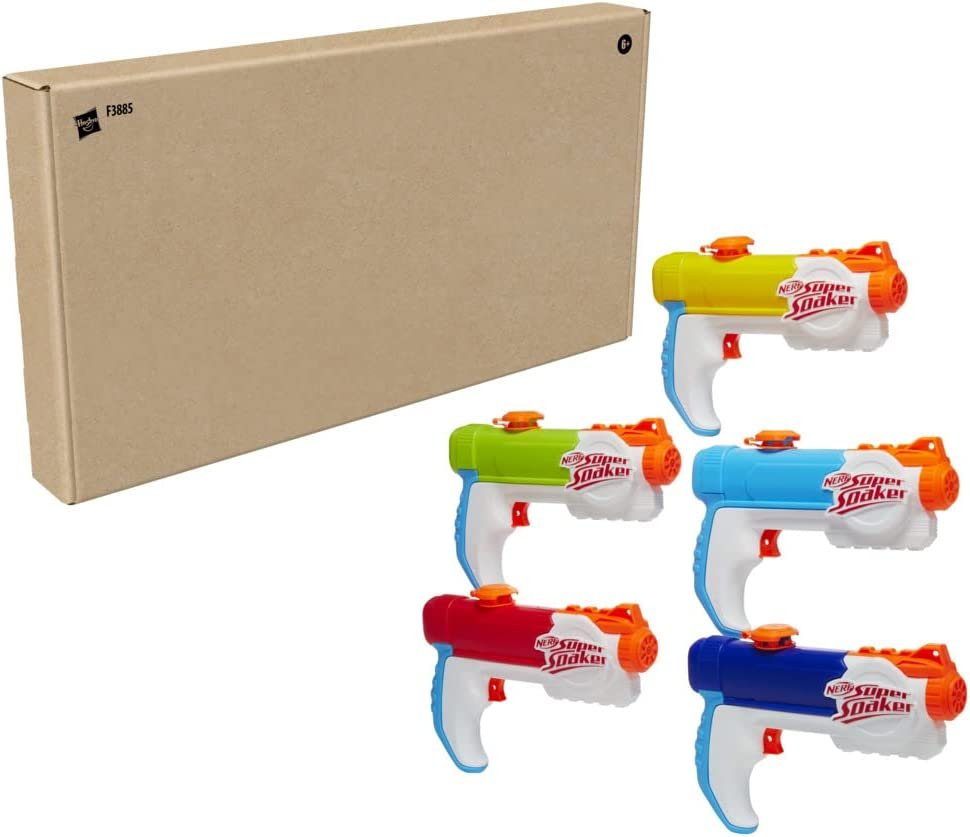 Nerf Super Soaker Pistolet na wodę Pirania 5szt