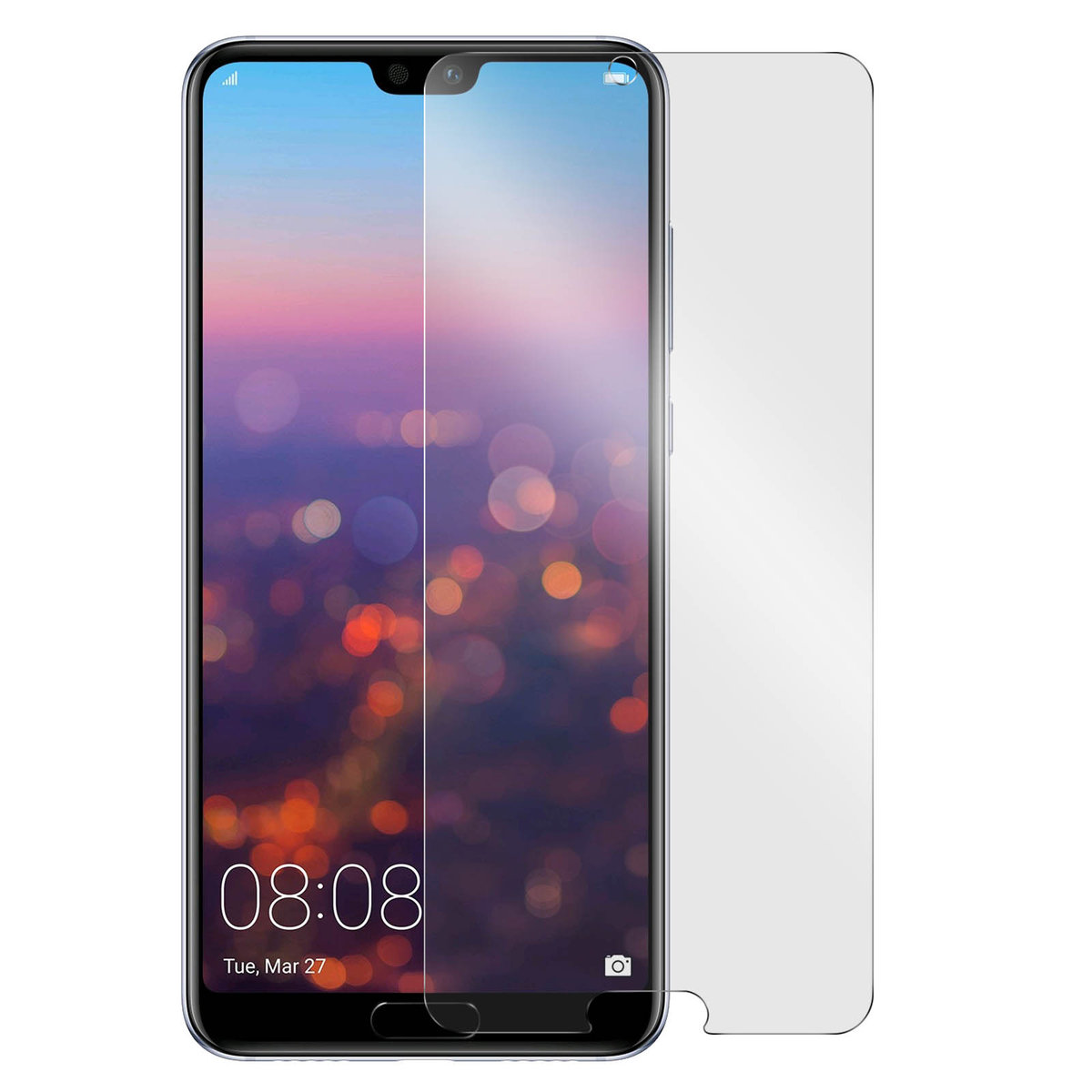 Zabezpieczenie ekranu Huawei P20 Elastyczne szkło Odporne na wstrząsy Przezroczyste