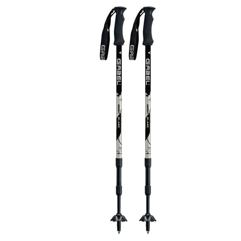Gabel Kije trekkingowe Mont Blanc Lite Black 70094306