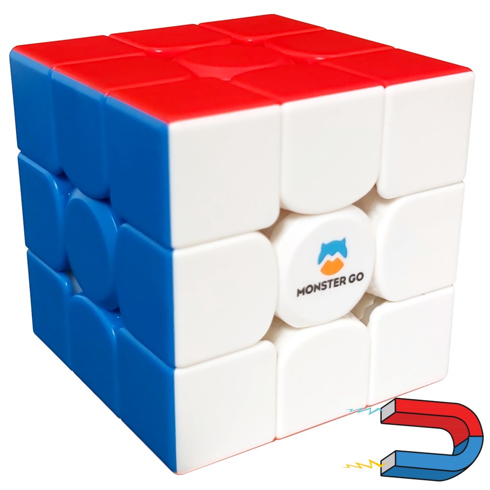 MAGNETYCZNA Kostka Logiczna 3x3 - GAN Monster Go