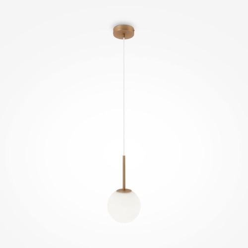 Kulista wisząca lampa Basic Form MOD321PL-01G1 ball złota
