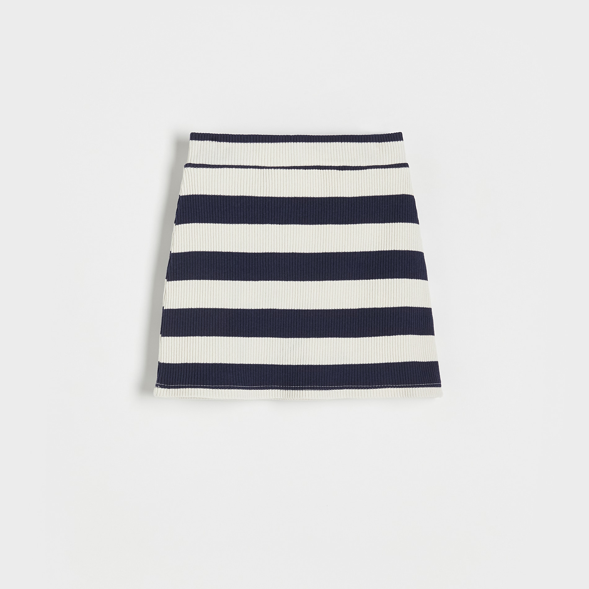 Reserved - Trapezowa spódnica - Granatowy