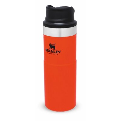 Kubek termiczny Stanley 470 ml TRIGGER ACTION TRAVEL MUG (pomarańczowy) BLAZE ORANGE