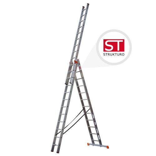 NOWOŚĆ Strukturo drabina aluminiowa wielofunkcyjna 3x12 120656