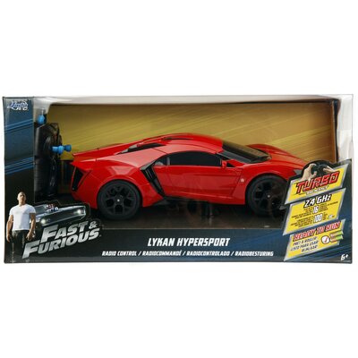 Dickie Toys Szybcy i wściekli. Zdalnie sterowany Lykan Hypersport