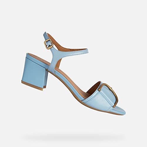 Geox Sandały damskie D New Eeraklia 50, Sky, 35 EU, Sky, 35 EU