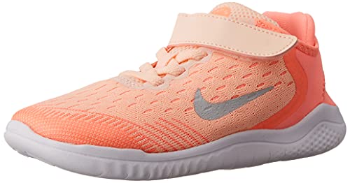 Nike Dziewczęce buty do biegania Free Run 2018, różowy - Pink Crimson Tint Gunsmoke Crimson 800-27.5 EU