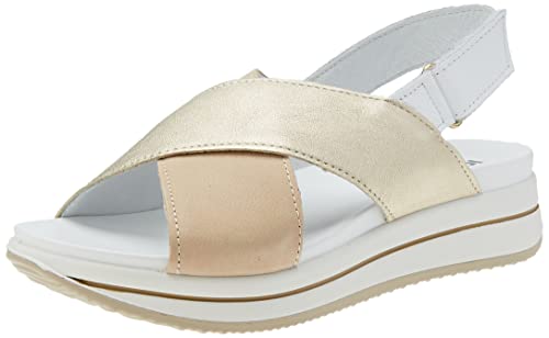 Igi&Co Donna Sindy, Sandały klinowe, Beżowy Platy, 35 EU