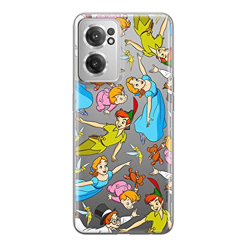 ERT GROUP etui na telefon Oneplus NORD CE 2, case oryginalny i oficjalnie licencjonowany przez Disney, wzór Peter Pan 002, optymalnie dopasowane, plecki z TPU częściowo przeźroczyste