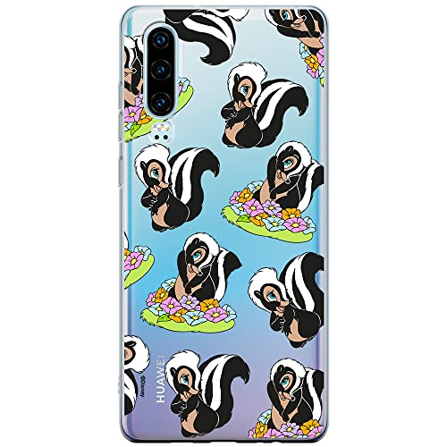 ERT GROUP etui na telefon Huawei P30, case oryginalny i oficjalnie licencjonowany przez Disney, wzór Pepe Le Pew 003, optymalnie dopasowane, plecki z TPU częściowo przeźroczyste