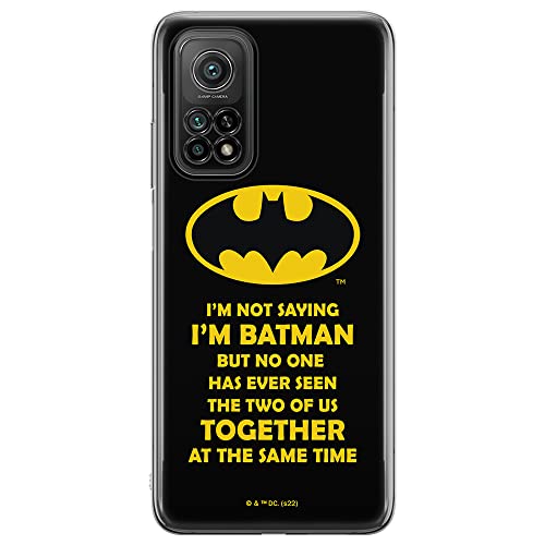 ERT GROUP etui na telefon Huawei P20 LITE, case oryginalny i oficjalnie licencjonowany przez DC, wzór Batman 053, optymalnie dopasowane, plecki z TPU