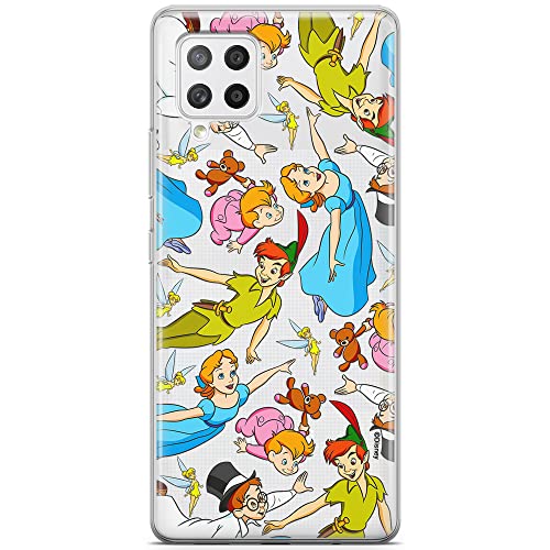 ERT GROUP etui na telefon Samsung A42 5G, case oryginalny i oficjalnie licencjonowany przez Disney, wzór Peter Pan 002, optymalnie dopasowane, plecki z TPU częściowo przeźroczyste