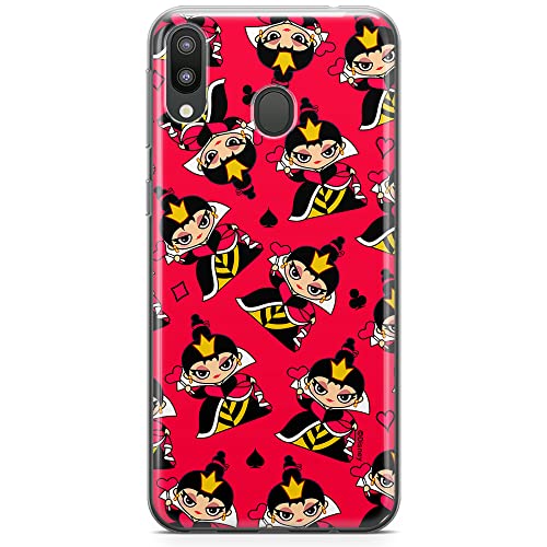 ERT GROUP etui na telefon Samsung M20, case oryginalny i oficjalnie licencjonowany przez Disney, wzór Queen of Hearts 002, optymalnie dopasowane, plecki z TPU