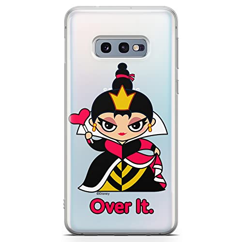 ERT GROUP etui na telefon Samsung S10e, case oryginalny i oficjalnie licencjonowany przez Disney, wzór Queen of Hearts 001, optymalnie dopasowane, plecki z TPU częściowo przeźroczyste