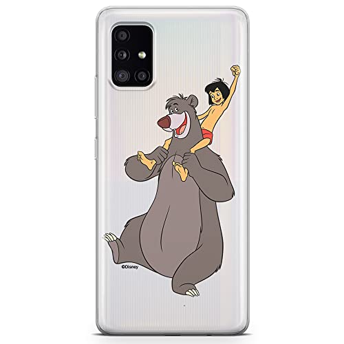 ERT GROUP etui na telefon Samsung A51 5G, case oryginalny i oficjalnie licencjonowany przez Disney, wzór Jungle Book 002, optymalnie dopasowane, plecki z TPU częściowo przeźroczyste