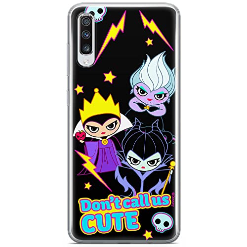 ERT GROUP etui na telefon Samsung A70, case oryginalny i oficjalnie licencjonowany przez Disney, wzór Disney Villains 003, optymalnie dopasowane, plecki z TPU