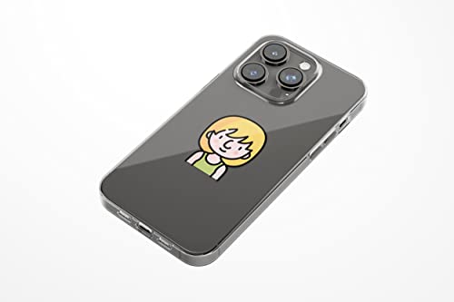 Bonateks, Etui z cyfrowym nadrukiem kompatybilne z iPhone 14 Pro, etui na telefon komórkowy, ochronne, odporne na uderzenia, silikonowe, elastyczne, przezroczyste etui na telefon