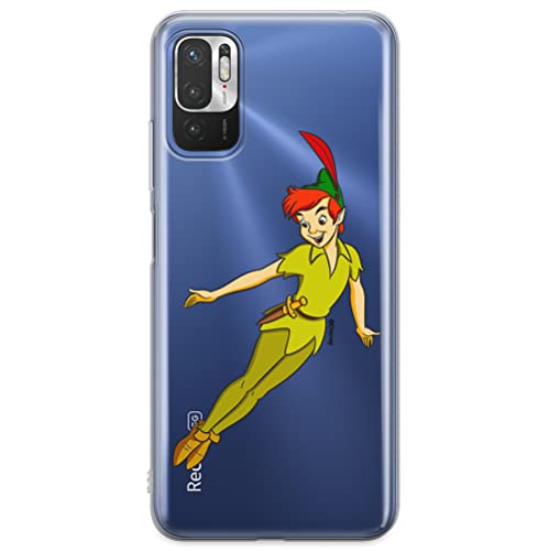 ERT GROUP etui na telefon Xiaomi REDMI NOTE 10 5G / POCO M3 PRO, case oryginalny i oficjalnie licencjonowany przez Disney, wzór Peter Pan 001, plecki z TPU częściowo przeźroczyste