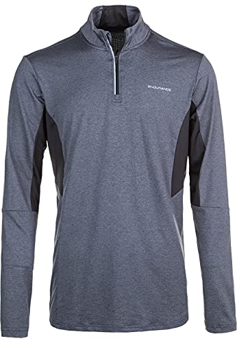 Endurance Męska koszulka funkcyjna Lanbark M Midlayer z wysokiej jakości wyposażeniem sportowym 111 Black Melange, 3XL