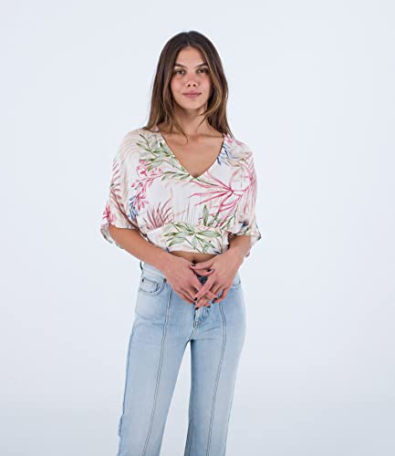 Hurley Summer Palm Flounce Top Koszula damska