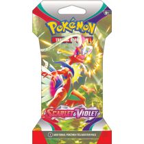 Pokemon TCG: Scarlet & Violet - Sleeved Booster Box karty blister mix