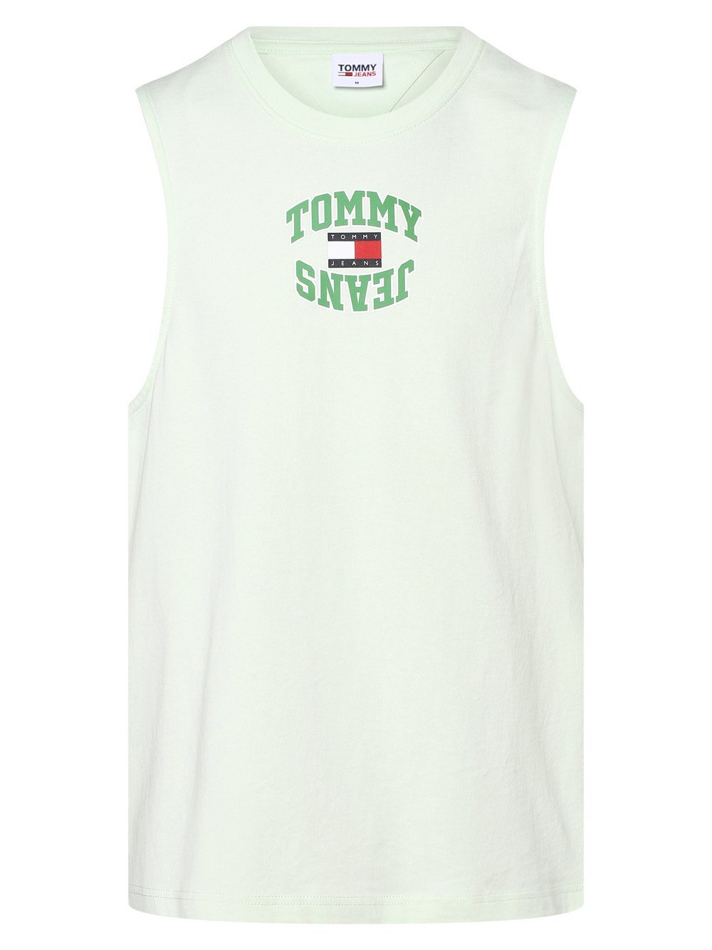 Tommy Jeans - Męski tank top, zielony