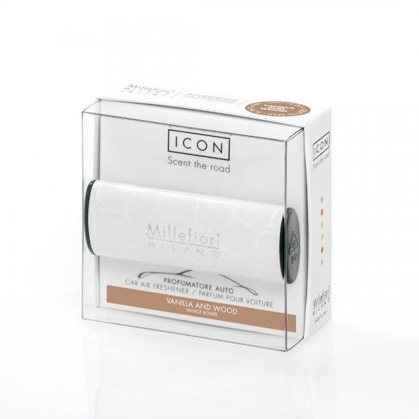 Millefiori Milano Millefiori Milano CAR ICON Vanilla & Wood Zapachy do samochodu 50g