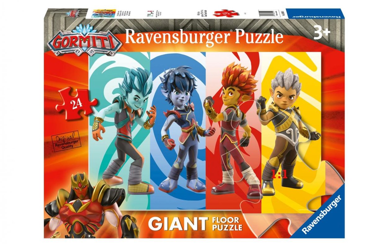 Ravensburger Puzzle 24 podłogowe Gormiti