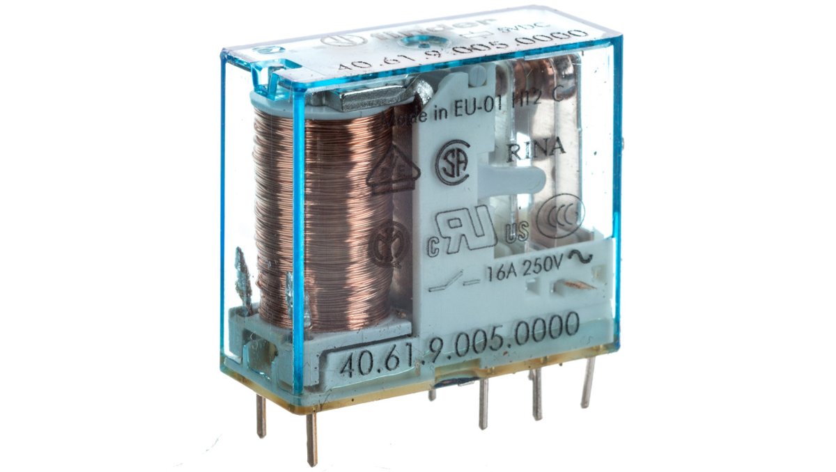 Finder Przekaźnik 1CO 16A 5V DC 40-61-9-005-0000