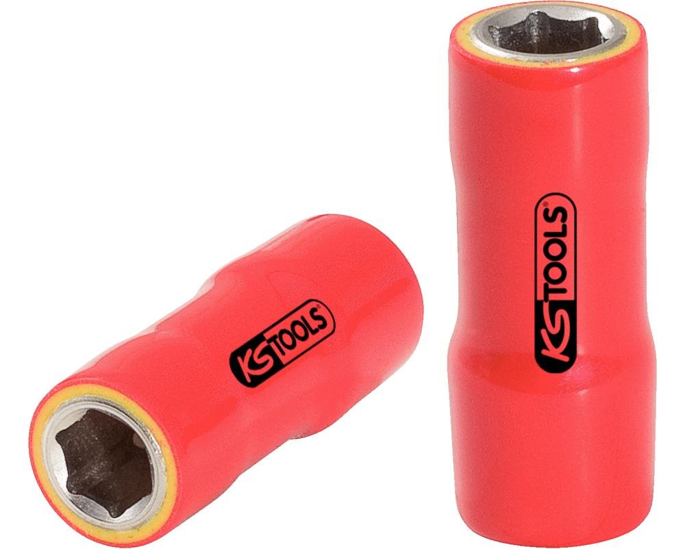 KS Tools 117.1408 1/4 cala izolowane klucz nasadowy, 8 MM