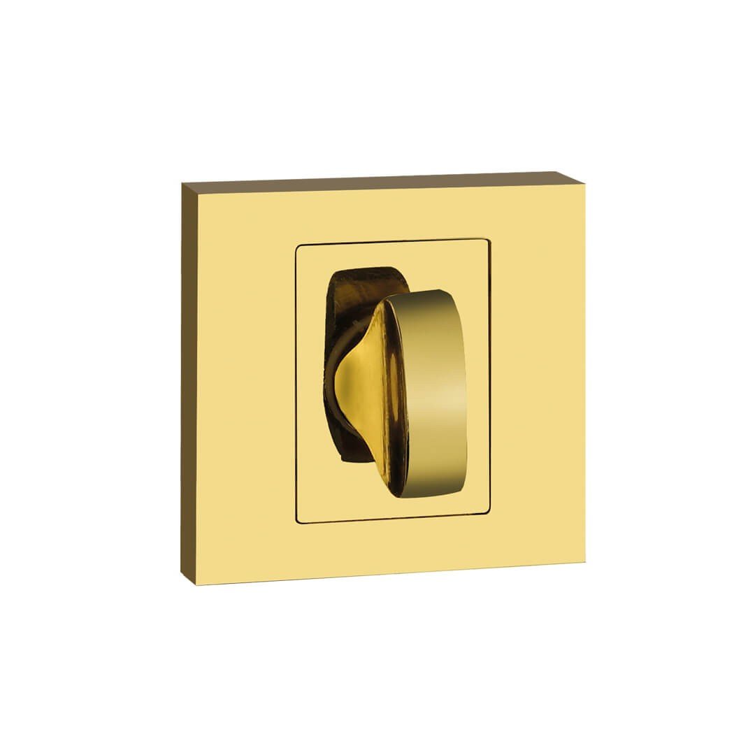 Szyld Krótki Kwadratowy Wc Złoto