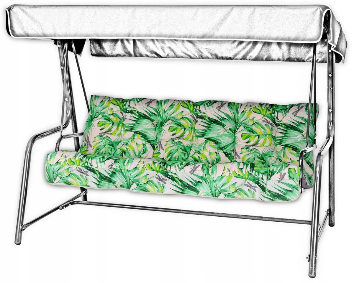 Poduszka na huśtawkę ogrodową FLORA 135 cm 369