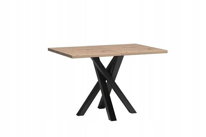 STÓŁ ROZKŁADANY CALI 120/160 ARTISAN METALOWE NOGI