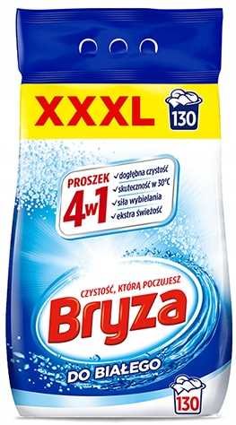 Bryza Proszek Do Prania WHITE 4w1 8,45kg, 130 prań