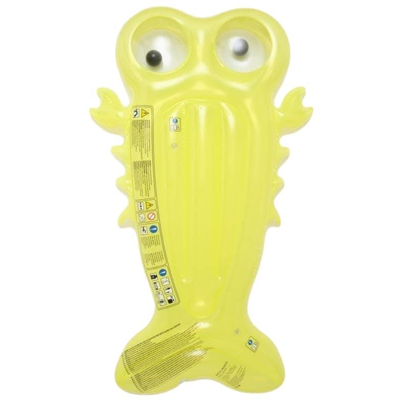 Sunnylife - Dmuchany materac do pływania  Luxe Lie-On - Sonny the Sea Creature, Citrus