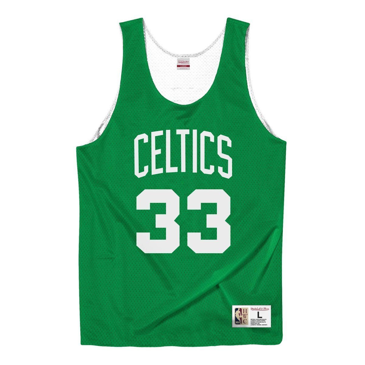 Koszulka męska dwustronna Mitchell & Ness Tank Top Boston Celtics Larry Bird-S